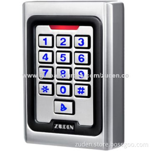 Access Control System with 2000 Memory Card Capacity, Blue Backlight and Built-in Reader/KeyboardNew